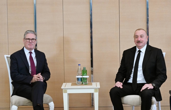 Ilham Aliyev met with UK Prime Minister