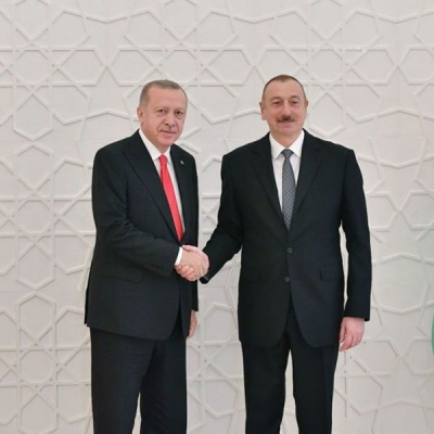Президент Турции прибыл в Баку