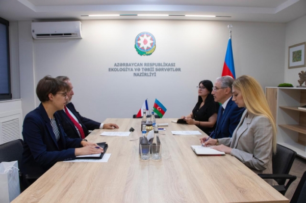 Состоялась встреча с послом Чехии в Азербайджане