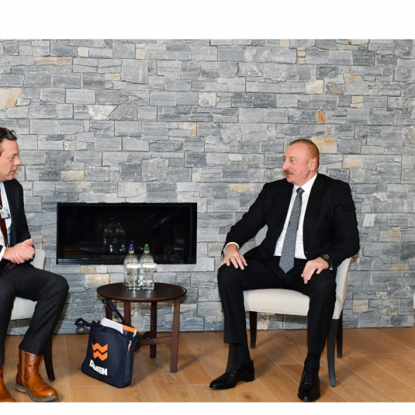 Ильхам Алиев выступит на &quot;полях&quot; Всемирного экономического форума 19 января