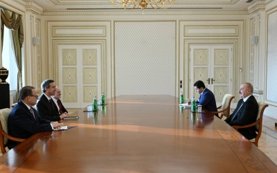 Ilham Aliyev received President and President-elect of American Israel Public Affairs Committee