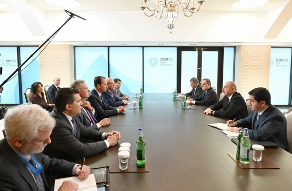 Ilham Aliyev met with U.S. delegation led by member of House of Representatives