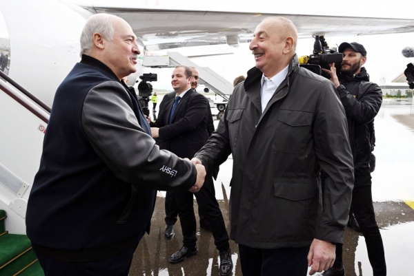 President of Belarus Aleksandr Lukashenko, who is on state visit to Azerbaijan, arrived in Fuzuli district