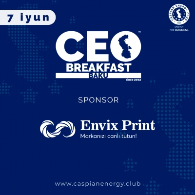 Envix print  CEO Breakfast-ın sponsoru olub