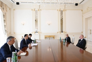 Ilham Aliyev received Minister of Investment, Industry and Trade of Uzbekistan