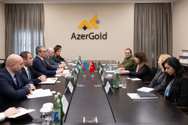 “AzerGold” QSC-də Türkiyənin Xarici İşlər Nazirliyinin nümayəndə heyəti ilə görüş keçirilib