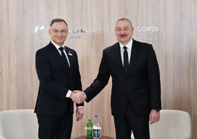 Ilham Aliyev met with President of Poland