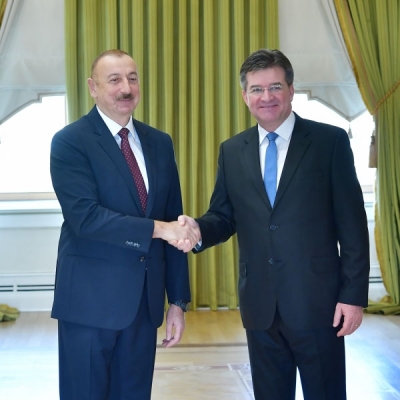 Ильхам Алиев принял главу МИД Словакии