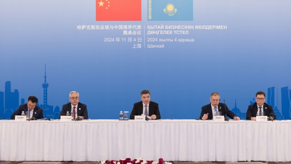 Prime Minister of Kazakhstan meets leading Chinese companies in Shanghai