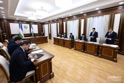 Shavkat Mirziyoyev discussed the prospects for the development of Uzbekistan&#039;s textile and leather Industries