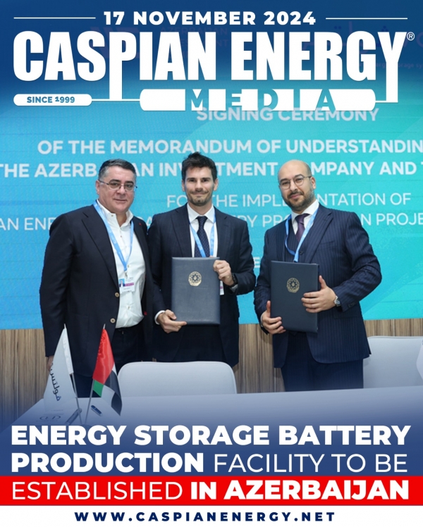 Energy Storage Battery Production facility to be established in Azerbaijan