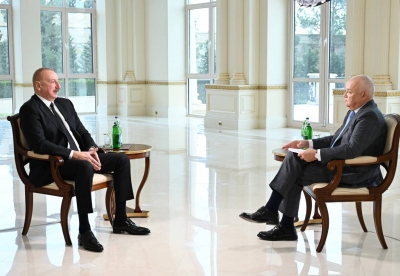 Ilham Aliyev was interviewed by Dmitry Kiselev, Director General of “Rossiya Segodnya” International News Agency