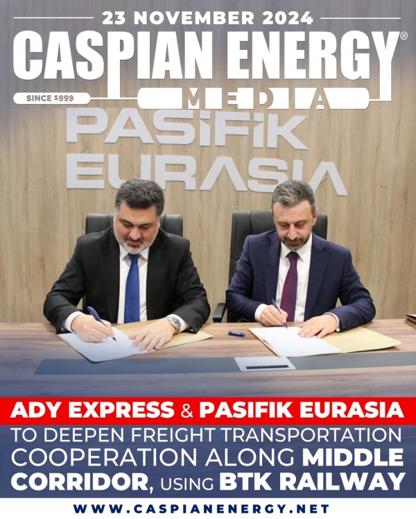 ADY Express və Pasifik Eurasia BTQ dəmir yolundan istifadə edərək Orta Dəhliz yükdaşımaları sahəsində əməkdaşlığı dərinləşdirəcək