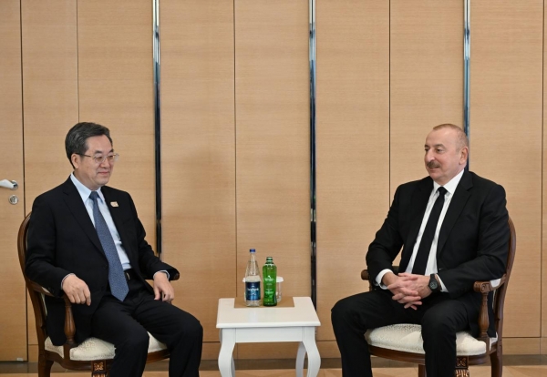 Ilham Aliyev met with Vice Premier of State Council of China