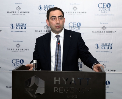 Талех Зиядов стал почетным гостем «CEO Lunch Baku»