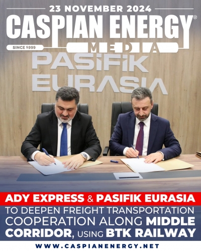 ADY Express и Pasifik Eurasia намерены расширить сотрудничество в сфере грузоперевозок по Среднему коридору, используя железную дорогу БТК