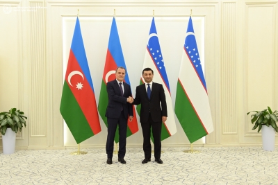 Azerbaijan’s Foreign Affairs Minister meets with Uzbek counterpart