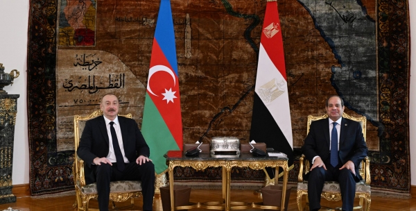 Состоялась встреча Ильхама Алиева и Президента Абдель-Фаттаха ас-Сиси один на один