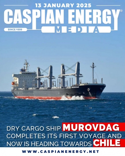 Dry cargo ship Murovdag completes its first voyage and now is heading towards Chile