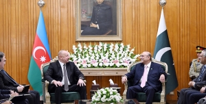 Ilham Aliyev held expanded meeting with President of Pakistan Asif Ali Zardari in Islamabad