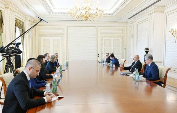 Ilham Aliyev received Under-Secretary-General of the United Nations and Executive Director of UN Environment Programme