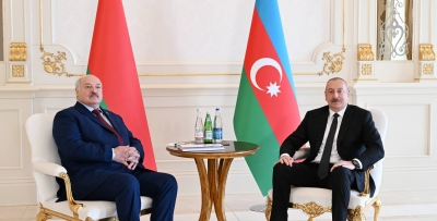 Azerbaijani and Belarusian Presidents held one-on-one meeting