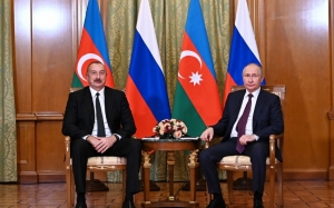 Azərbaycan və Rusiya Prezidentləri təyyarə qəzası ilə bağlı bir-birilərinə başsağlığı verib