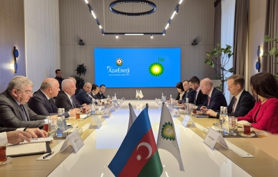 Azerbaijan&#039;s Azerenerji, bp discuss collaborative energy initiatives