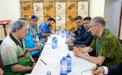 Muxtar Babayev Yeni Zelandiya Baş nazirinin müavini ilə görüşüb