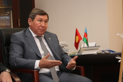 Мы работаем над возможностью открытия в Баку Торгового Дома - Посол Кыргызстана в Азербайджане Айджигит Буранов