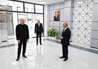 Ilham Aliyev attended the opening of the Zangilan Electric Power Network&#039;s Digital Control Center