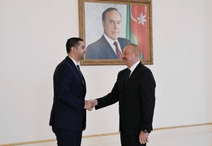 Ильхам Алиев принял делегацию, возглавляемую действующим председателем ОБСЕ