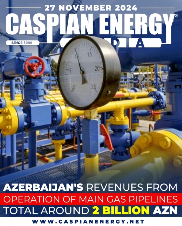 Azerbaijan&#039;s revenues from operation of main gas pipelines total around 2 billion AZN