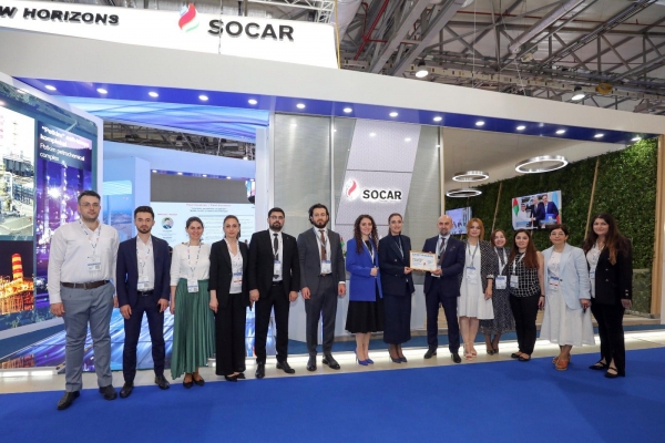 SOCAR sertifikatla mükafatlandırılıbdırılıb