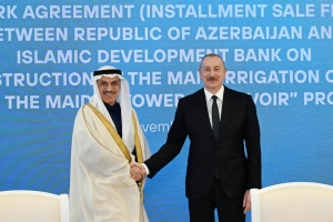 Ilham Aliyev met with President of the Islamic Development Bank