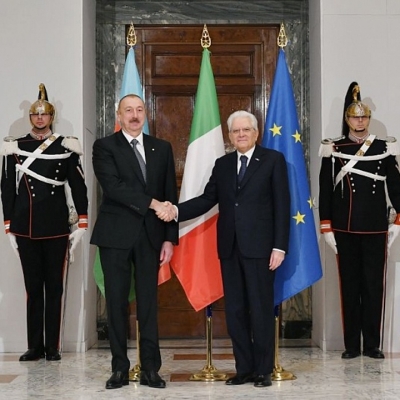 Глава государства находится с визитом в Италии