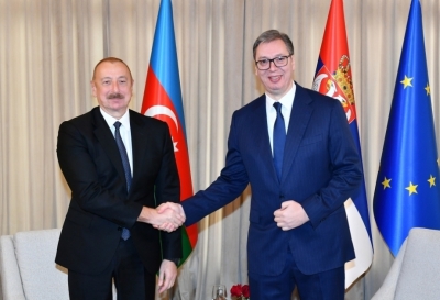 Presidents of Azerbaijan and Serbia hold phone talk