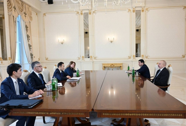 Ilham Aliyev received Secretary General of the Conference on Interaction and Confidence Building Measures in Asia