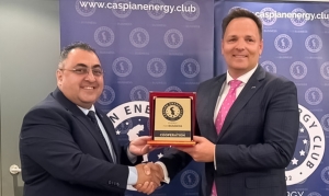 Latviya sahibkarları və Caspian Energy Club nümayəndələri görüş keçirdi