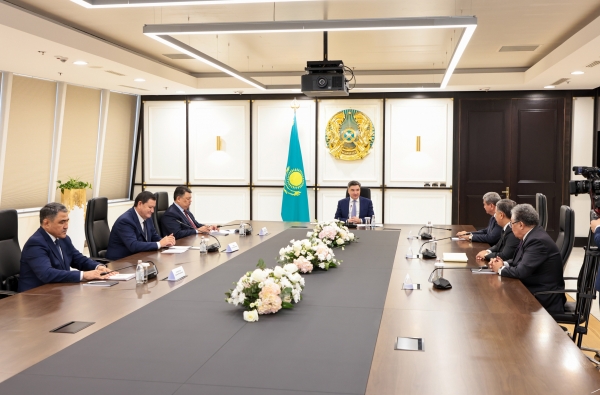 Prime Minister of Kazakhstan discusses priorities of Aral Sea Saving Fund with heads of delegations of Central Asian countries