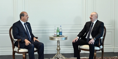 Ильхам Алиев принял в Шуше Президента Турецкой Республики Северного Кипра