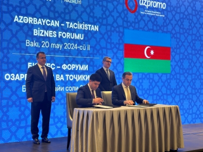 Azərbaycan və Tacikistan şirkətləri arasında Anlaşma Memorandumu imzalanıb
