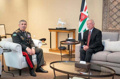 Zakir Hasanov meets with the King of the Hashemite Kingdom of Jordan