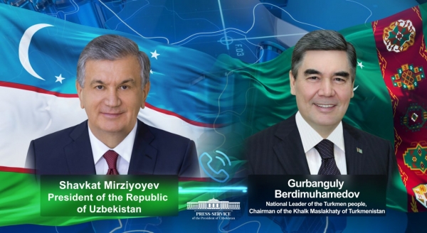 Leaders of Uzbekistan and Turkmenistan discuss current issues of bilateral agenda