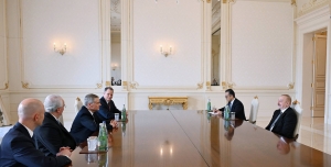 Ilham Aliyev receives representatives of U.S. Church of Jesus Christ of Latter-day Saints and Stirling Foundation