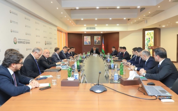 Meeting at Central Bank of Azerbaijan addresses COP29-related topics