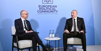 Ilham Aliyev met with Prime Minister of Luxembourg Luc Frieden in Oxford