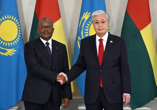 Kazakh President met with the President of Guinea-Bissau