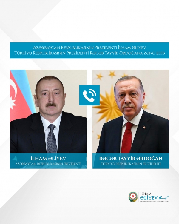 Ilham Aliyev makes phone call to Erdogan to offer condolences