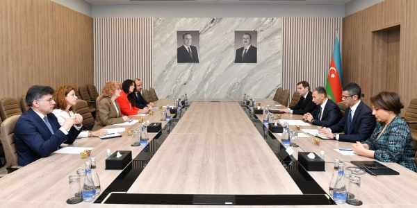 Minister Rashad Nabiyev met with CISCO Senior Vice President